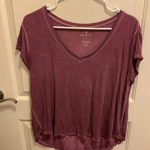 American Eagle Soft & Sexy Favorite Tee; Size L